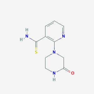 2-(3-Oxopiperazin-1-yl)pyridine-3-carbothioamideͼƬ