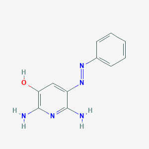 2,6-Diamino-5-hydroxy-3-(phenylazo)pyridine图片