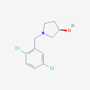 (R)-1-(2,5-Dichloro-benzyl)-pyrrolidin-3-ol图片