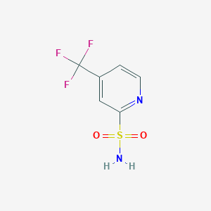 4-(Trifluoromethyl)pyridine-2-sulfonic acid amideͼƬ