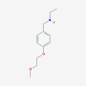 N-[4-(2-Methoxyethoxy)benzyl]-1-ethanamineͼƬ