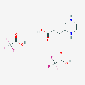 3-Piperazin-2-Yl-Propionic Acid Di-TrifluoroacetateͼƬ