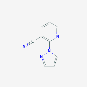 2-(1H-Pyrazol-1-yl)nicotinonitrileͼƬ