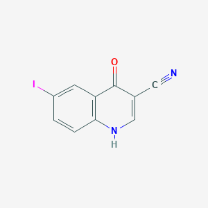 6-Iodo-4-oxo-1,4-dihydroquinoline-3-carbonitrileͼƬ