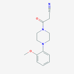 3-[4-(2-Methoxyphenyl)piperazin-1-yl]-3-oxopropanenitrileͼƬ