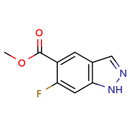 Methyl 6-fluoro-1H-indazole-5-carboxylateͼƬ