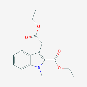 ethyl 3-(2-ethoxy-2-oxoethyl)-1-methyl-1H-indole-2-carboxylateͼƬ