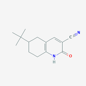 6-tert-butyl-2-oxo-1,2,5,6,7,8-hexahydroquinoline-3-carbonitrileͼƬ