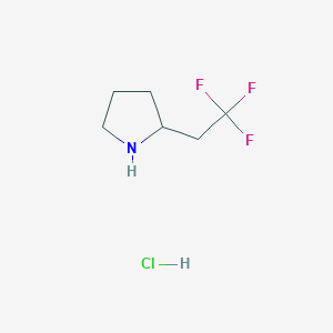 2-(2,2,2-trifluoroethyl)pyrrolidine hydrochlorideͼƬ