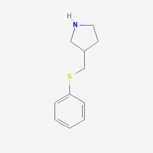 3-[(phenylsulfanyl)methyl]pyrrolidineͼƬ