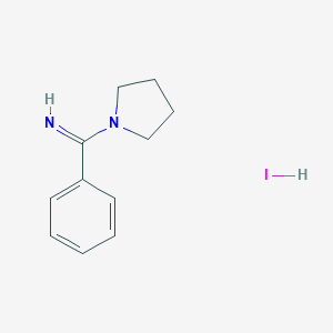 1-Benzenecarboximidoylpyrrolidine HydroiodideͼƬ