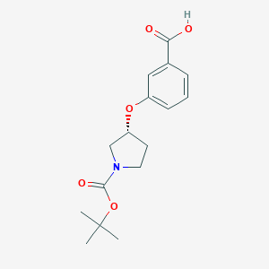 (R)-1-Boc-3-(3-Carboxy-Phenoxy)-PyrrolidineͼƬ