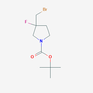 1-Boc-3-Bromomethyl-3-fluoropyrrolidineͼƬ