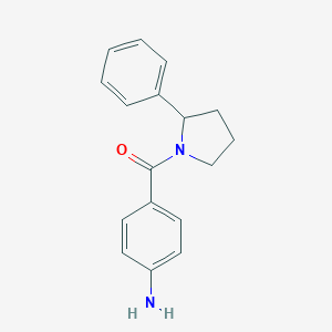 4-(2-Phenylpyrrolidine-1-carbonyl)aniline图片