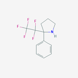 2-(1,1,2,2,2-Pentafluoroethyl)-2-phenylpyrrolidineͼƬ