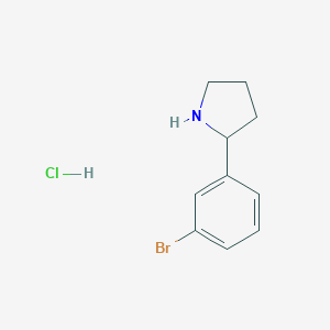 2-(3-Bromophenyl)pyrrolidine HydrochlorideͼƬ