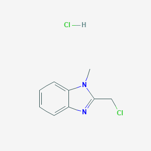 2-(chloromethyl)-1-methyl-1H-benzimidazole hydrochloride图片