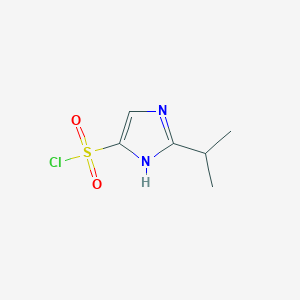 2-(propan-2-yl)-1H-imidazole-4-sulfonyl chlorideͼƬ