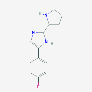 4-(4-Fluorophenyl)-2-(pyrrolidin-2-yl)-1H-imidazoleͼƬ