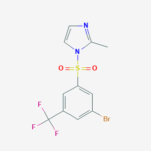 1-(3-Bromo-5-trifluoromethylphenylsulfonyl)-2-methylimidazoleͼƬ