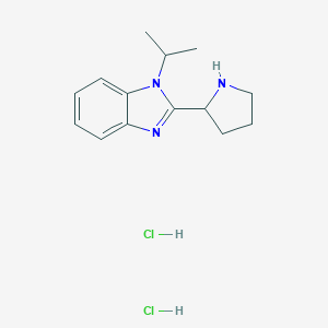 1-isopropyl-2-(pyrrolidin-2-yl)-1H-benzo[d]imidazole dihydrochlorideͼƬ