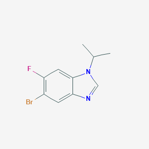 5-Bromo-6-fluoro-1-isopropylbenzimidazoleͼƬ