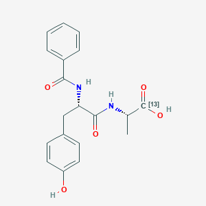 N-Benzoyl-L-tyrosyl-L-alanine-1-13CͼƬ