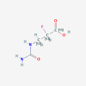 N-Carbamoyl-2-fluoro--alanine-13C3ͼƬ
