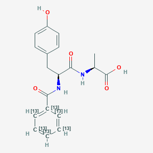 N-(N-Benzoyl-L-tyrosyl)-L-alanine-13C6ͼƬ