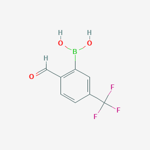 (2-Formyl-5-(trifluoromethyl)phenyl)boronic AcidͼƬ