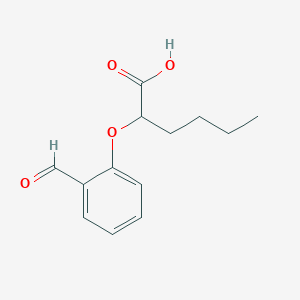 2-(2-Formylphenoxy)hexanoic acidͼƬ