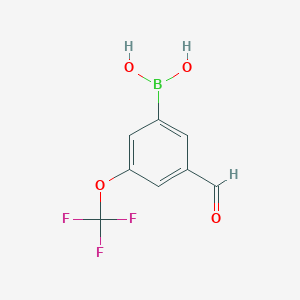 3-Formyl-5-(trifluoromethoxy)phenylboronic acidͼƬ
