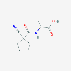 (2R)-2-[(1-cyanocyclopentyl)formamido]propanoic AcidͼƬ