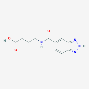 4-(1H-1,2,3-Benzotriazol-5-ylformamido)butanoic AcidͼƬ