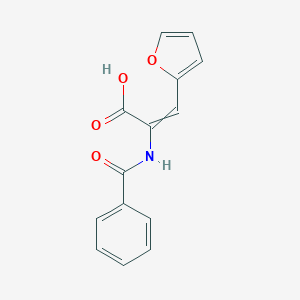 3-(Furan-2-yl)-2-(phenylformamido)prop-2-enoic AcidͼƬ