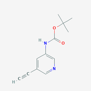 tert-Butyl(5-ethynylpyridin-3-yl)carbamateͼƬ