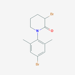 3-bromo-1-(4-bromo-2,6-dimethylphenyl)piperidin-2-oneͼƬ