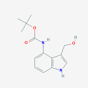 tert-Butyl 3-(hydroxymethyl)-1H-indol-4-ylcarbamateͼƬ