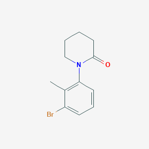 1-(3-Bromo-2-methylphenyl)piperidin-2-oneͼƬ