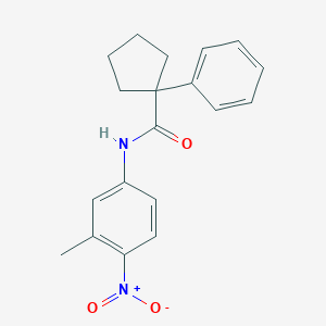 N-(3-methyl-4-nitrophenyl)(phenylcyclopentyl)formamideͼƬ