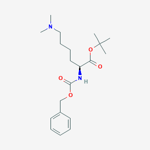 N6,N6-Dimethyl-N2-[(benzyloxy)carbonyl]-L-lysine tert-Butyl EsterͼƬ