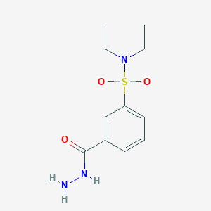 N,N-Diethyl-3-(Hydrazinecarbonyl)Benzene-1-SulfonamideͼƬ