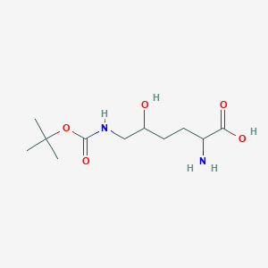 N6-[(1,1-Dimethylethoxy)carbonyl]-5-hydroxy-lysineͼƬ