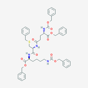 N,N-Dibenzyloxycarbonyl-S,O,O-tri-benzyl-L--glutamyl-L-cysteinyl-L-lysineͼƬ