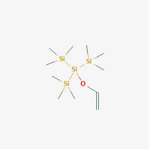 2-(Ethenyloxy)-1,1,1,3,3,3-hexamethyl-2-(trimethylsilyl)trisilaneͼƬ