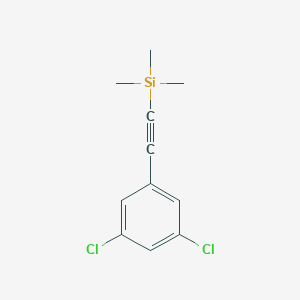 [2-(3,5-Dichlorophenyl)ethynyl]trimethylsilaneͼƬ