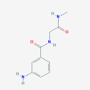 2-[(3-Aminophenyl)formamido]-N-methylacetamideͼƬ