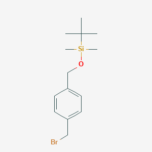 {[4-(bromomethyl)phenyl]methoxy}(tert-butyl)dimethylsilaneͼƬ