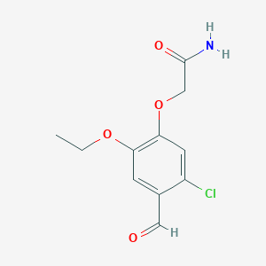 2-(5-chloro-2-ethoxy-4-formylphenoxy)acetamideͼƬ