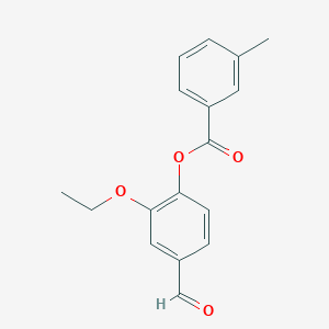2-Ethoxy-4-formylphenyl 3-methylbenzoateͼƬ